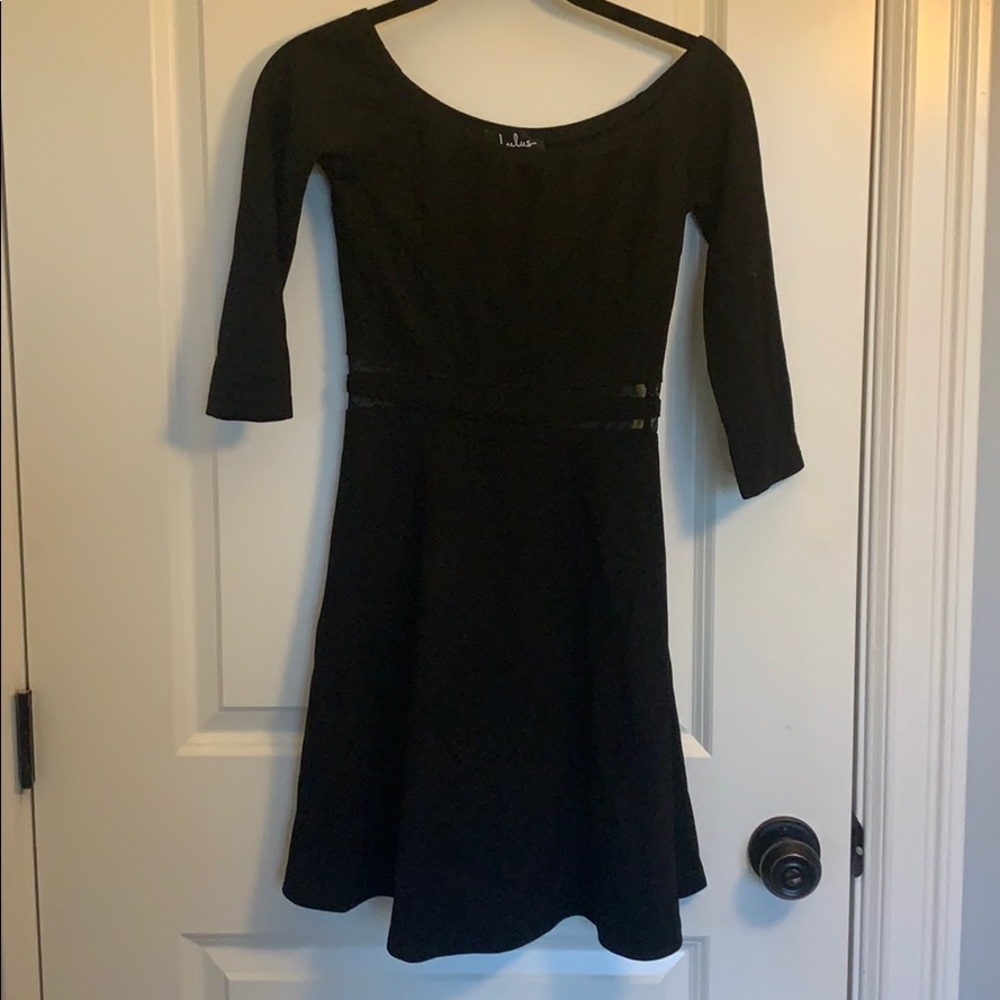 black long sleeve lulus dress